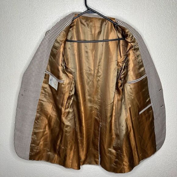 VTG Louis Roth Spot Pattern Sport Coat Size Medium Tall - Picture 6 of 7